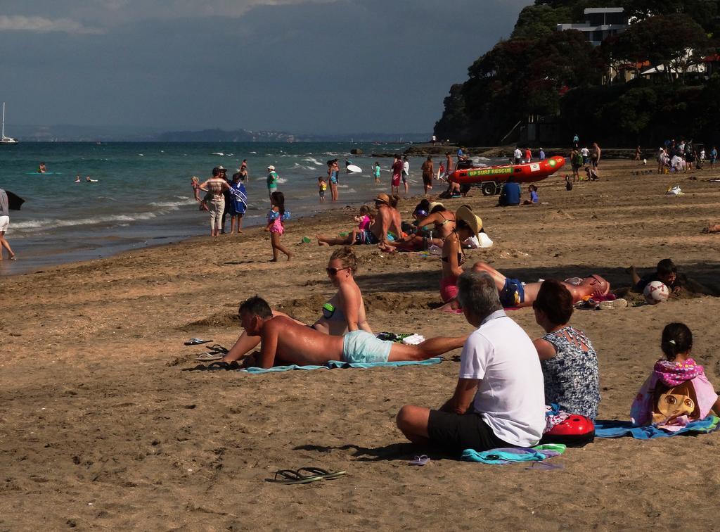 Beach Lodge Auckland Kültér fotó